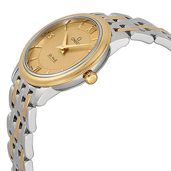 JMS always Watches Original Preowned Omega De Ville Prestige Champagne Dial Ladies Watch 42420276008001 JMS always Watches Original Preowned Omega De Ville Prestige Champagne Dial Ladies Watch 42420276008001