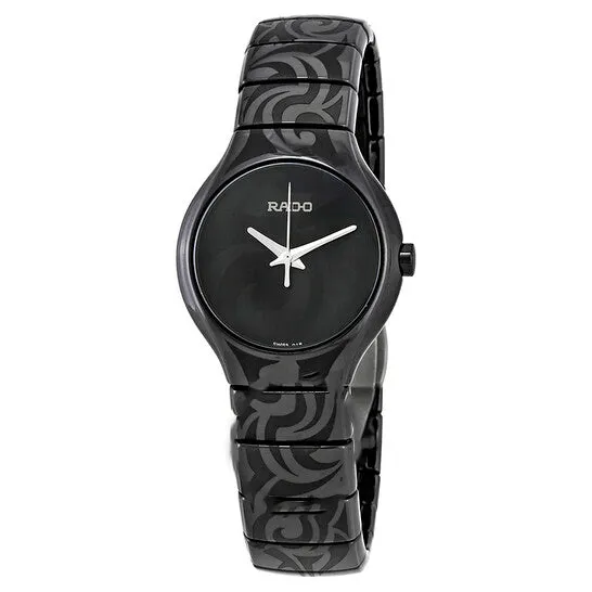 JMS always Watches Original Rado True Black Dial Ladies Watch R27685152