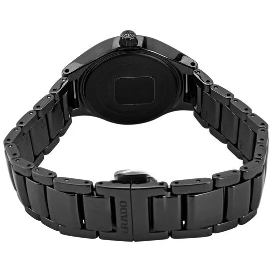 JMS always Watches Original Rado True Diamonds Quartz Black Dial Ladies Watch R27059732 JMS always Watches Original Rado True Diamonds Quartz Black Dial Ladies Watch R27059732