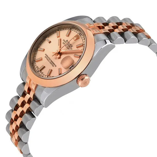 JMS always Watches Original Rolex Datejust 31 Automatic Pink Dial Ladies Steel and 18ct Everose Gold Jubilee Watch 178241PKSJ JMS always Watches Original Rolex Datejust 31 Automatic Pink Dial Ladies Steel and 18ct Everose Gold Jubilee Watch 178241PKSJ