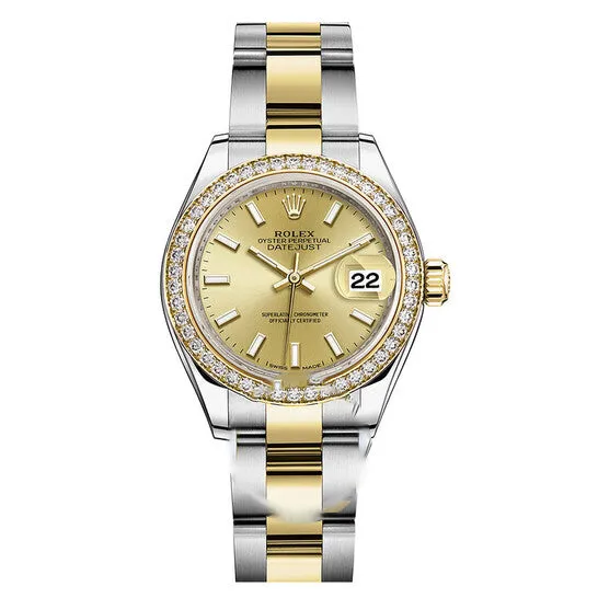 JMS always Watches Original Rolex Lady Datejust Champagne Dial Diamond Bezel Automatic Watch 279383CSO JMS always Watches Original Rolex Lady Datejust Champagne Dial Diamond Bezel Automatic Watch 279383CSO