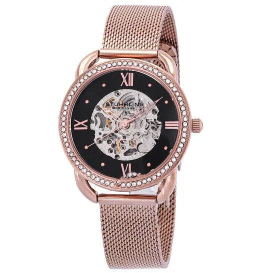 JMS always Watches Original Stuhrling Original Legacy Black Dial Ladies Watch M15914 JMS always Watches Original Stuhrling Original Legacy Black Dial Ladies Watch M15914