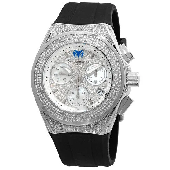 JMS always Watches Original Technomarine Cruise Chronograph Quartz Crystal Ladies Watch TM118107 JMS always Watches Original Technomarine Cruise Chronograph Quartz Crystal Ladies Watch TM118107