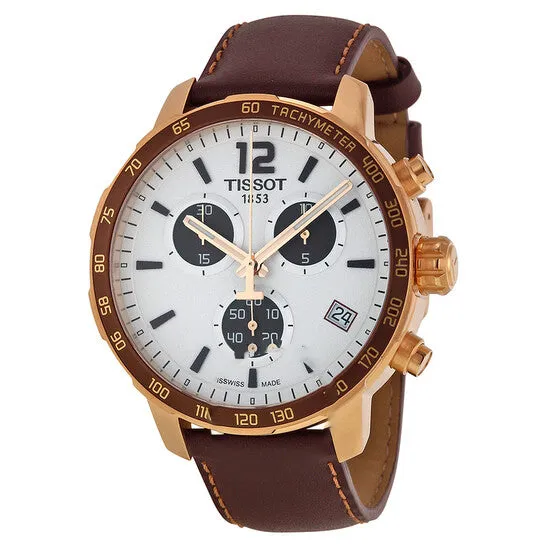 JMS always Watches Original Tissot Quickster Chronograph Silver Dial Unisex Watch T0954173603701 JMS always Watches Original Tissot Quickster Chronograph Silver Dial Unisex Watch T0954173603701