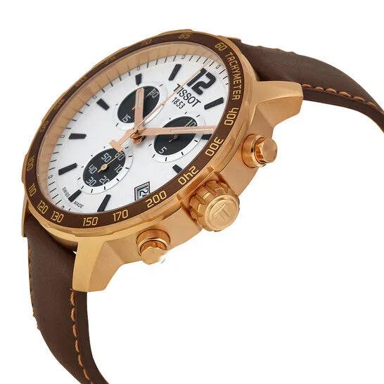 JMS always Watches Original Tissot Quickster Chronograph Silver Dial Unisex Watch T0954173603701 JMS always Watches Original Tissot Quickster Chronograph Silver Dial Unisex Watch T0954173603701