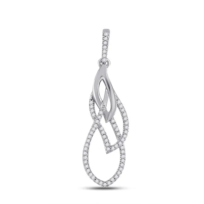 Necklaces gndatlanta 14k White Gold Round Diamond Fashion Pendant 16 Cttw Necklaces gndatlanta 14k White Gold Round Diamond Fashion Pendant 16 Cttw