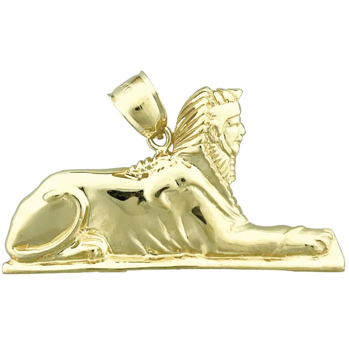 Necklaces Goldia 14K Gold Great Sphinx of Giza Pendant