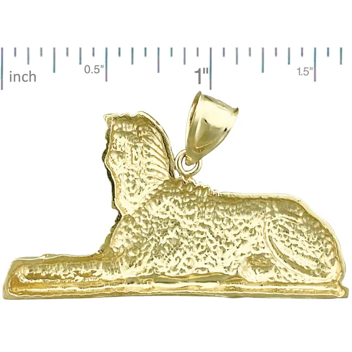 Necklaces Goldia 14K Gold Great Sphinx of Giza Pendant
