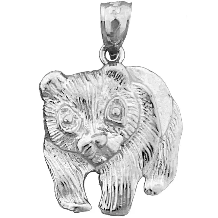 Necklaces Goldia 14K Gold Panda Bear Pendant
