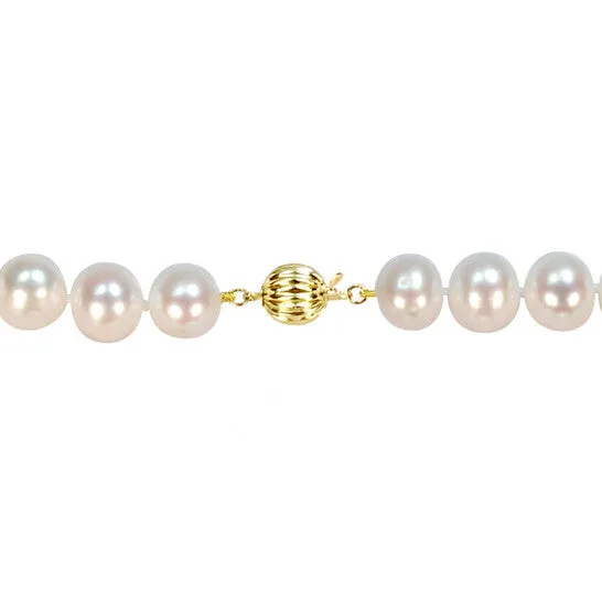 Necklaces JMS always Original AMOUR 1012mm Freshwater Offround Pearl Necklace In 14K Yellow Gold Necklaces JMS always Original AMOUR 1012mm Freshwater Offround Pearl Necklace In 14K Yellow Gold