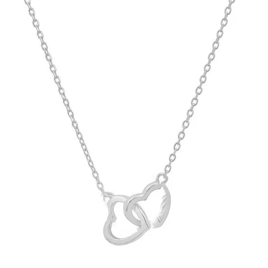 Necklaces JMS always Original Kylie Harper Sterling Silver Interlocking Love Hearts Necklace Necklaces JMS always Original Kylie Harper Sterling Silver Interlocking Love Hearts Necklace