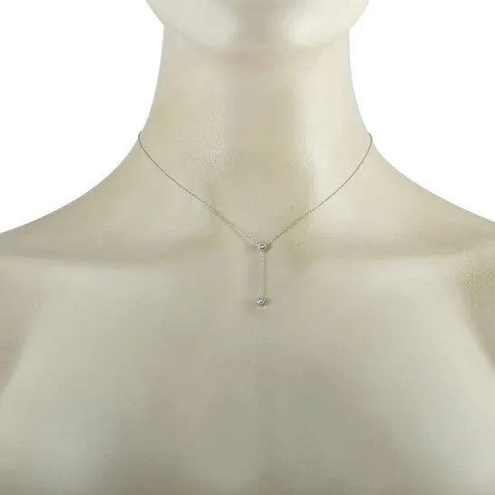 Necklaces JMS always Original LB Exclusive 14K White Gold 020ct Diamond Necklace Necklaces JMS always Original LB Exclusive 14K White Gold 020ct Diamond Necklace