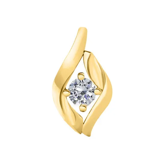 Necklaces JMS always Original Maulijewels 025 Carat Round Natural Diamond IJ I2I3 Prong Set Pendant In 14K Yellow Gold With18 14K Yellow Gold Plated Sterling Silver Box Ch Necklaces JMS always Original Maulijewels 025 Carat Round Natural Diamond IJ I2I3 Prong Set Pendant In 14K Yellow Gold With18 14K Yellow Gold Plated Sterling Silver Box Ch