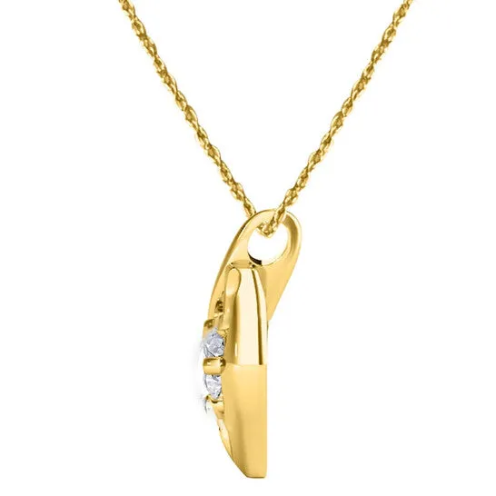 Necklaces JMS always Original Maulijewels 025 Carat Round Natural Diamond IJ I2I3 Prong Set Pendant In 14K Yellow Gold With18 14K Yellow Gold Plated Sterling Silver Box Ch Necklaces JMS always Original Maulijewels 025 Carat Round Natural Diamond IJ I2I3 Prong Set Pendant In 14K Yellow Gold With18 14K Yellow Gold Plated Sterling Silver Box Ch