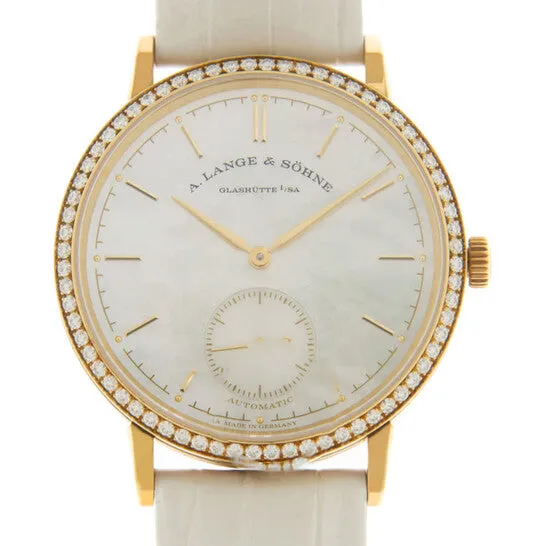 Original A Lange Sohne SAXONIA White Dial Unisex Watch ALANGE840021 JMS always Watches Original A Lange Sohne SAXONIA White Dial Unisex Watch ALANGE840021 JMS always Watches