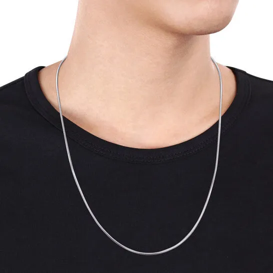 Original AMOUR 12mm Snake Chain Necklace In Sterling Silver 20 In JMS always Necklaces Original AMOUR 12mm Snake Chain Necklace In Sterling Silver 20 In JMS always Necklaces