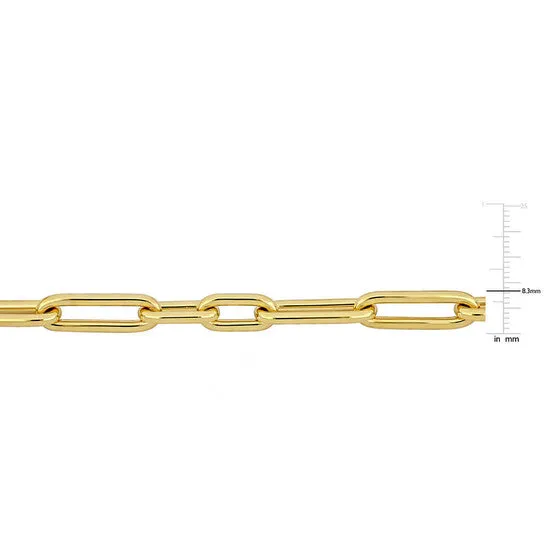 Original Amour Oval Link Bracelet in 14k Yellow Gold 7 in JMS always Bracelets Original Amour Oval Link Bracelet in 14k Yellow Gold 7 in JMS always Bracelets
