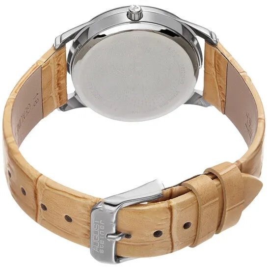 Original August Steiner Quartz Diamond Silver Dial Ladies Watch AS8208BG JMS always Watches Original August Steiner Quartz Diamond Silver Dial Ladies Watch AS8208BG JMS always Watches