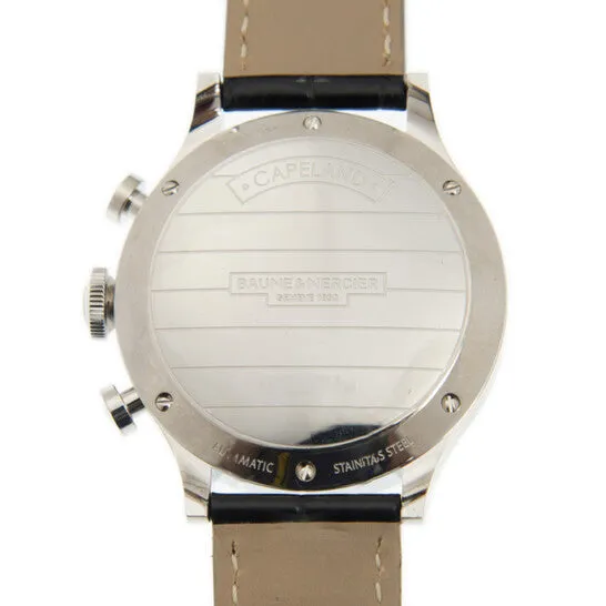 Original Baume et Mercier CAPELAND White Dial Unisex Watch M0A10046 JMS always Watches Original Baume et Mercier CAPELAND White Dial Unisex Watch M0A10046 JMS always Watches