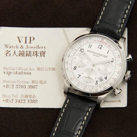 Original Baume et Mercier CAPELAND White Dial Unisex Watch M0A10046 JMS always Watches Original Baume et Mercier CAPELAND White Dial Unisex Watch M0A10046 JMS always Watches
