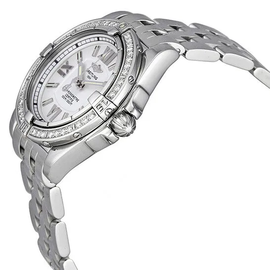 Original Breitling Galactic Silver Dial Diamond Ladies Watch A7135653G649SS JMS always Watches Original Breitling Galactic Silver Dial Diamond Ladies Watch A7135653G649SS JMS always Watches