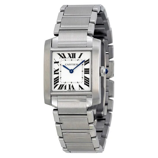 Original Cartier Tank Francaise Silver Dial Ladies Watch WSTA0005 JMS always Watches Original Cartier Tank Francaise Silver Dial Ladies Watch WSTA0005 JMS always Watches