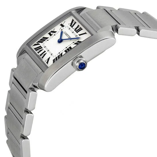 Original Cartier Tank Francaise Silver Dial Ladies Watch WSTA0005 JMS always Watches Original Cartier Tank Francaise Silver Dial Ladies Watch WSTA0005 JMS always Watches
