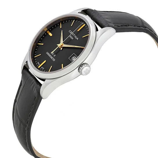 Original Certina DS8 Anthracite Dial Leather Ladies Watch C0332511635101 JMS always Watches Original Certina DS8 Anthracite Dial Leather Ladies Watch C0332511635101 JMS always Watches