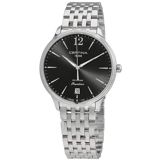 Original Certina DS Dream 38mm Black Dial Ladies Watch C0218101105700 JMS always Watches Original Certina DS Dream 38mm Black Dial Ladies Watch C0218101105700 JMS always Watches
