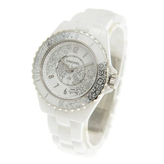 Original Chanel J1220 Quartz Diamond White Dial Ladies Watch H6477 JMS always Watches Original Chanel J1220 Quartz Diamond White Dial Ladies Watch H6477 JMS always Watches