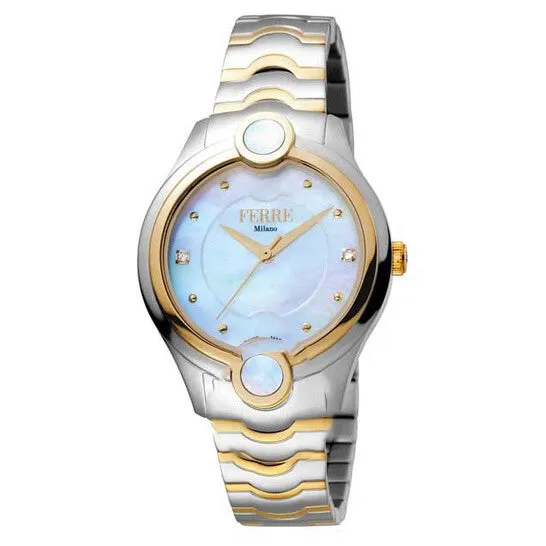 Original Ferre Milano White Mother of Pearl Dial Ladies Watch FM1L083M0071 JMS always Watches Original Ferre Milano White Mother of Pearl Dial Ladies Watch FM1L083M0071 JMS always Watches