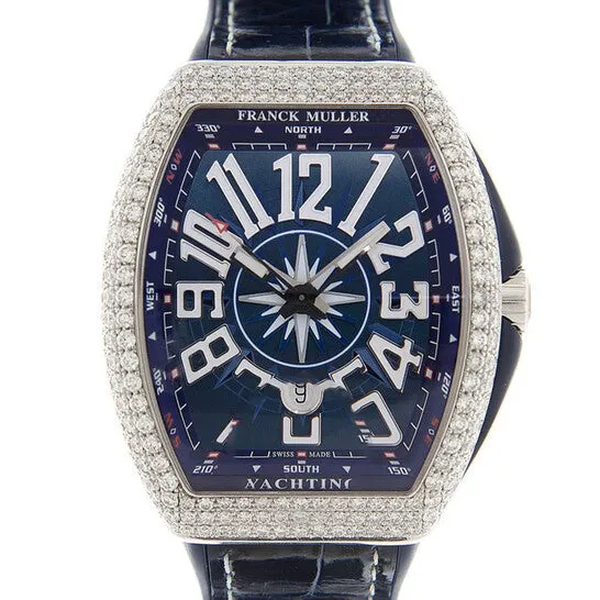 Original Franck Muller VANGUARD Blue Dial Unisex Watch V45SCDTDYACHTINGOGBL JMS always Watches Original Franck Muller VANGUARD Blue Dial Unisex Watch V45SCDTDYACHTINGOGBL JMS always Watches
