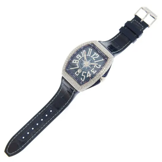 Original Franck Muller VANGUARD Blue Dial Unisex Watch V45SCDTDYACHTINGOGBL JMS always Watches Original Franck Muller VANGUARD Blue Dial Unisex Watch V45SCDTDYACHTINGOGBL JMS always Watches