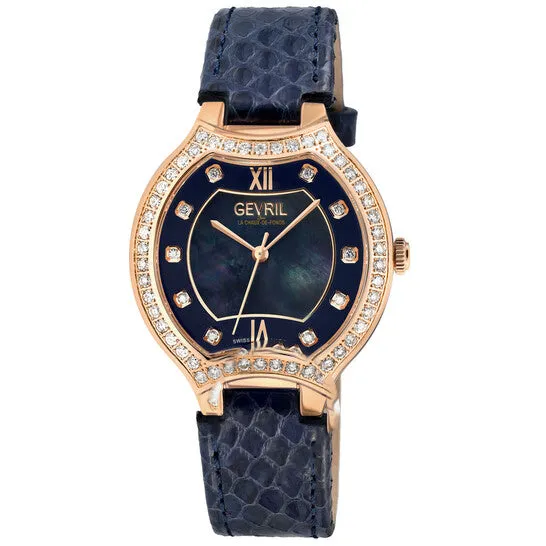 Original Gevril Lugano Diamond Mother of Pearl Dial Ladies Watch 11253 JMS always Watches Original Gevril Lugano Diamond Mother of Pearl Dial Ladies Watch 11253 JMS always Watches