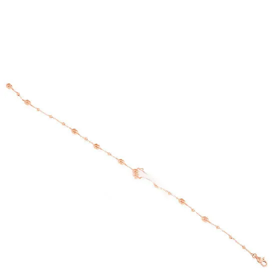 Original Gucci Flora Rose Gold Station Bracelet with Diamonds 017ct JMS always Bracelets Original Gucci Flora Rose Gold Station Bracelet with Diamonds 017ct JMS always Bracelets
