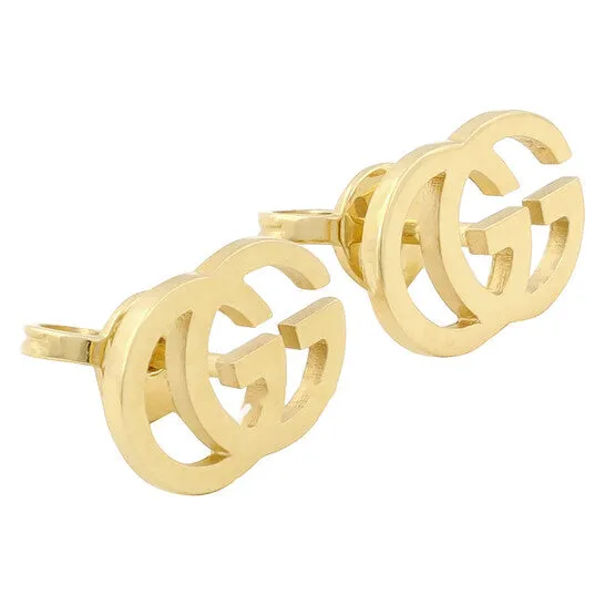 Original Gucci Icon GG Tissue Stud Earrings JMS always Earrings