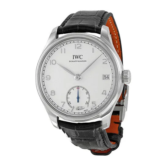 Original IWC Portuguese Hand Wound Eight Days Stainless Steel Mens Watch IW510203 JMS always Bracelets Original IWC Portuguese Hand Wound Eight Days Stainless Steel Mens Watch IW510203 JMS always Bracelets