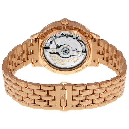 Original Jaeger LeCoultre RendezVous Silver Dial 18kt Rose Gold Ladies Watch Q3442120 JMS always Earrings Original Jaeger LeCoultre RendezVous Silver Dial 18kt Rose Gold Ladies Watch Q3442120 JMS always Earrings