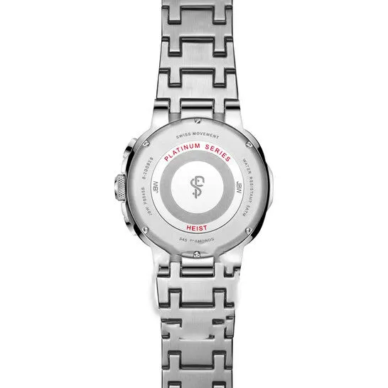 Original JBW Platinum Series Chronograph Silvertone Dial Mens Watch PS545B JMS always Rings Original JBW Platinum Series Chronograph Silvertone Dial Mens Watch PS545B JMS always Rings