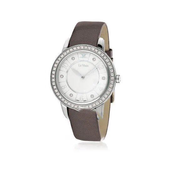 Original Le Vian Parry II Quartz Diamond White Dial Ladies Watch ZELA 49 JMS always Watches Original Le Vian Parry II Quartz Diamond White Dial Ladies Watch ZELA 49 JMS always Watches