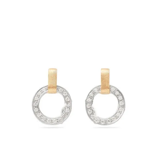Original Marco Bicego Jaipur Link Collection 18K Yellow White Gold FlatLink Diamond Studs OB1757 B1 YW Q6 JMS always PreStyled Sets Original Marco Bicego Jaipur Link Collection 18K Yellow White Gold FlatLink Diamond Studs OB1757 B1 YW Q6 JMS always PreStyled Sets