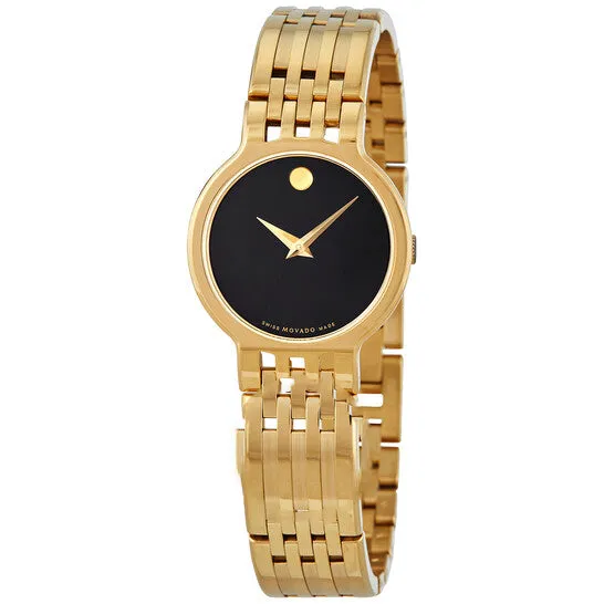 Original Movado Esperanza Quartz Black Dial Ladies Watch 0607149 JMS always Watches Original Movado Esperanza Quartz Black Dial Ladies Watch 0607149 JMS always Watches