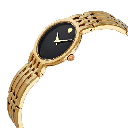 Original Movado Esperanza Quartz Black Dial Ladies Watch 0607149 JMS always Watches Original Movado Esperanza Quartz Black Dial Ladies Watch 0607149 JMS always Watches