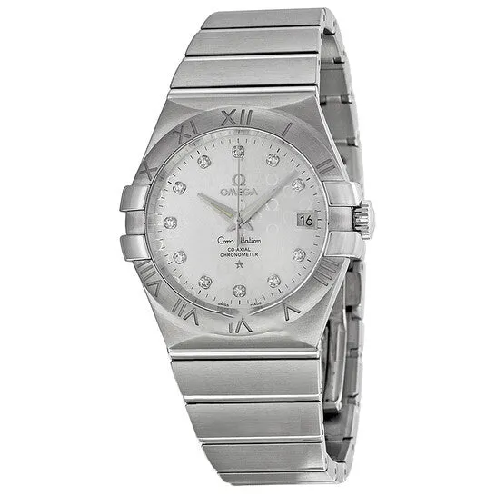 Original Omega Constellation Silver Diamond Dial Stainless Steel Mens Watch 12310352052002 JMS always Bracelets Original Omega Constellation Silver Diamond Dial Stainless Steel Mens Watch 12310352052002 JMS always Bracelets