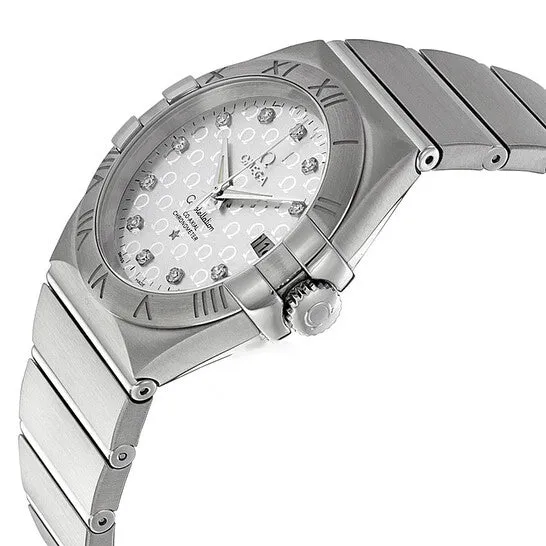 Original Omega Constellation Silver Diamond Dial Stainless Steel Mens Watch 12310352052002 JMS always Bracelets Original Omega Constellation Silver Diamond Dial Stainless Steel Mens Watch 12310352052002 JMS always Bracelets
