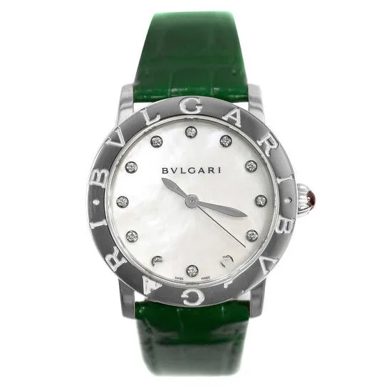 Original Preowned Bvlgari Bvlgari Automatic Diamond White Dial Ladies Watch 102746 JMS always Watches Original Preowned Bvlgari Bvlgari Automatic Diamond White Dial Ladies Watch 102746 JMS always Watches