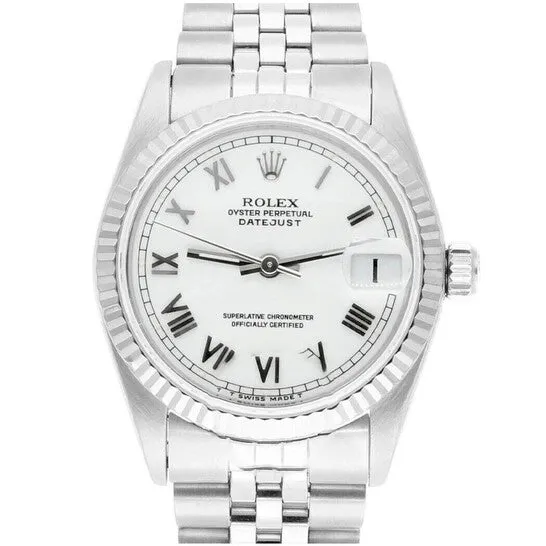 Original Preowned Rolex Datejust Automatic White Dial Ladies Watch 68274 WRJ JMS always Watches Original Preowned Rolex Datejust Automatic White Dial Ladies Watch 68274 WRJ JMS always Watches