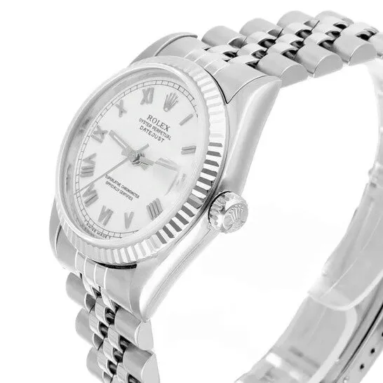 Original Preowned Rolex Datejust Automatic White Dial Ladies Watch 68274 WRJ JMS always Watches Original Preowned Rolex Datejust Automatic White Dial Ladies Watch 68274 WRJ JMS always Watches