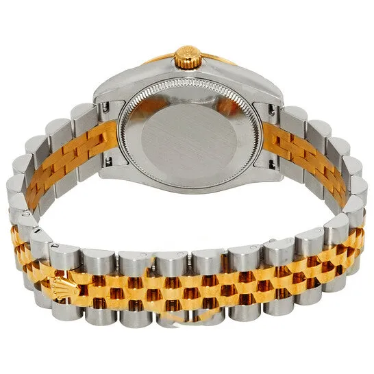 Original Rolex Datejust 31 Champagne Floral Dial Automatic Ladies Steel and 18 kt Gold Jubilee Watch 178313CFJ JMS always Watches Original Rolex Datejust 31 Champagne Floral Dial Automatic Ladies Steel and 18 kt Gold Jubilee Watch 178313CFJ JMS always Watches