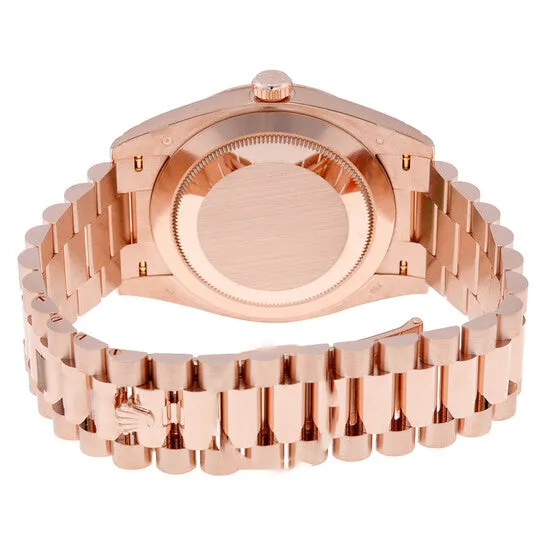 Original Rolex DayDate 40 Chocolate Dial 18K Everose Gold President Automatic Mens Watch 228235CHDP JMS always PreStyled Sets Original Rolex DayDate 40 Chocolate Dial 18K Everose Gold President Automatic Mens Watch 228235CHDP JMS always PreStyled Sets